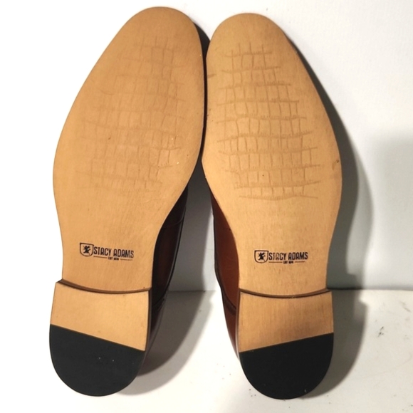 Stacy Adams Dickinson Cap Toe Leather Oxfords Size 11M EUC! main image 12